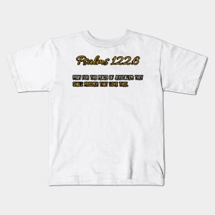 Psalms 122:6 Kids T-Shirt